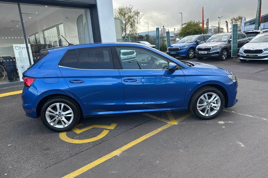 Skoda Fabia 1.0 Tsi 116 Se L Edition Dsg WJ26CWE Blue #4