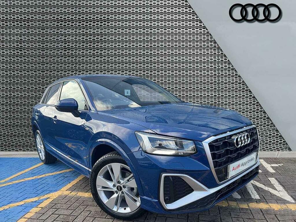 Audi Q2 S Line 35 Tfsi 150 Ps S Tronic Blue