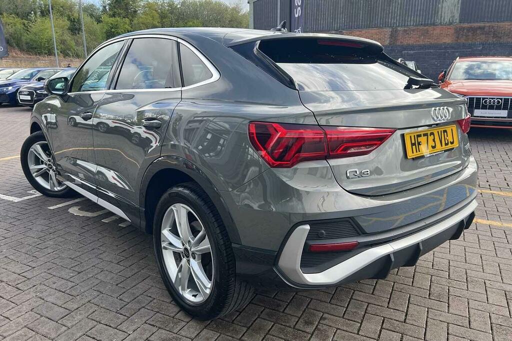 Audi Q3 S Line 35 Tfsi 150 Ps S Tronic HF73VDJ Grey #3