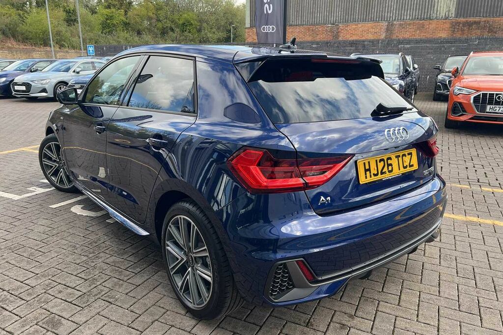 Audi A1 S Line 30 Tfsi 116 Ps S Tronic HJ26TCZ Blue #3