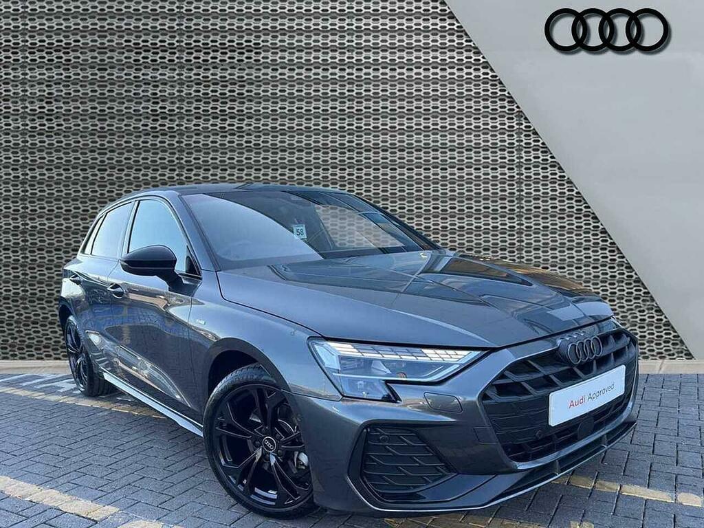 Audi A3 Black Edition 40 Tfsi E 204 Ps S Tronic White