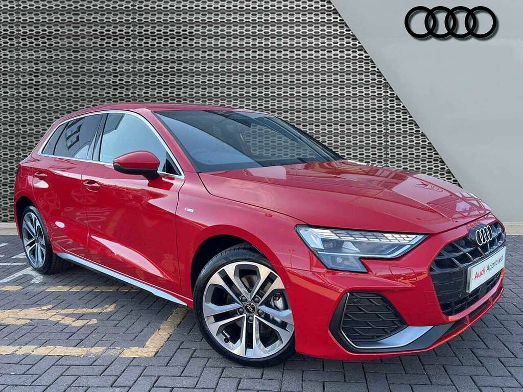 Audi A3 S Line Tfsi E 204 Ps S Tronic Red