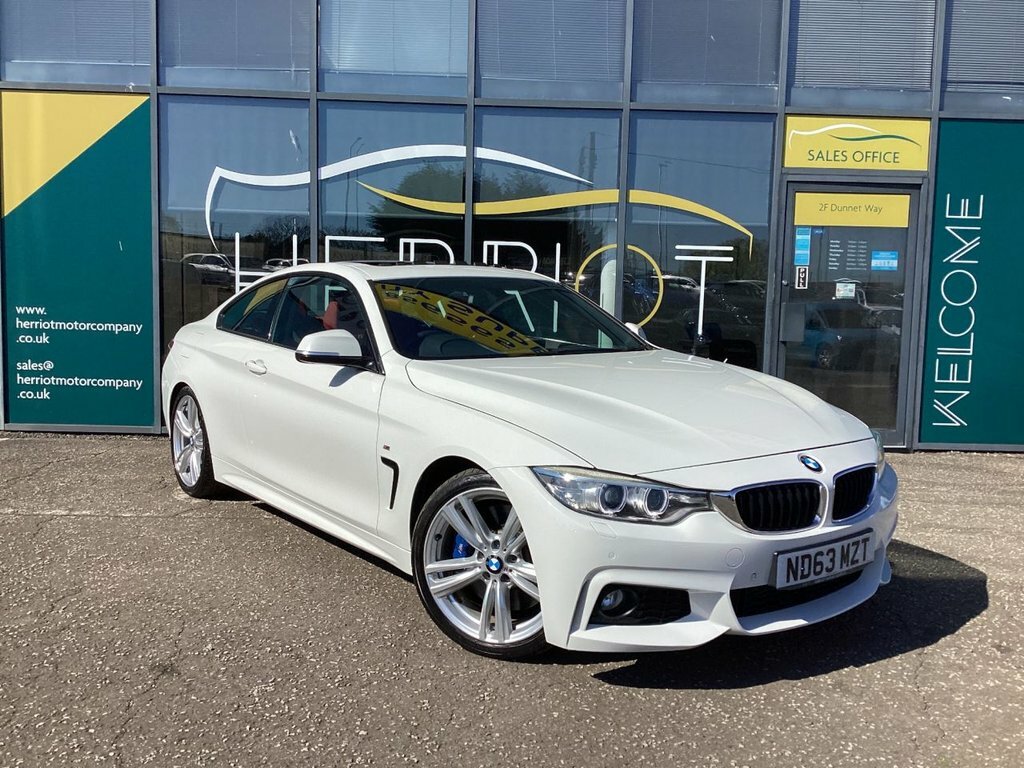 BMW 4 Series Gran Coupe 2L M Sport White