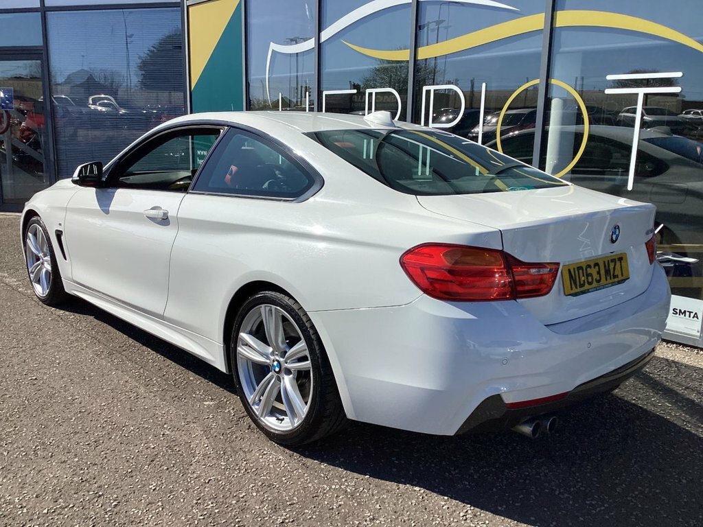 BMW 4 Series Gran Coupe 2L M Sport ND63MZT White #4