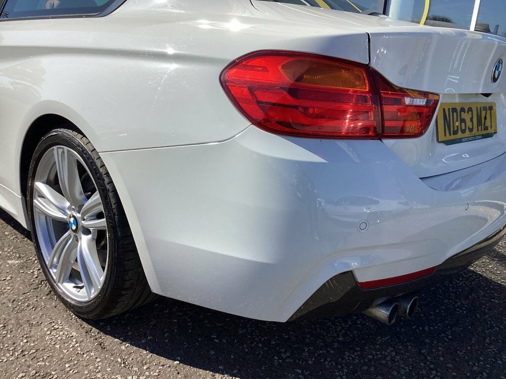 BMW 4 Series Gran Coupe 2L M Sport ND63MZT White #6