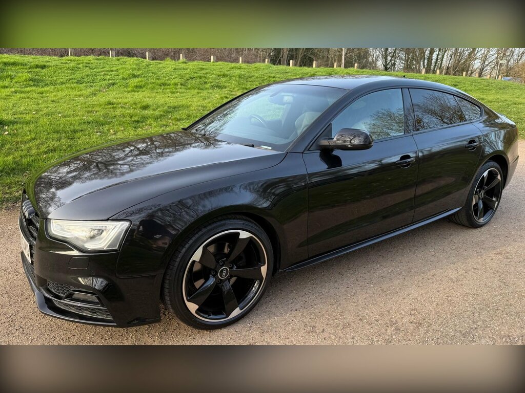Audi A5 2.0 Tdi Black Edition Plus Sportback S Tronic Quat LV65GVU #4