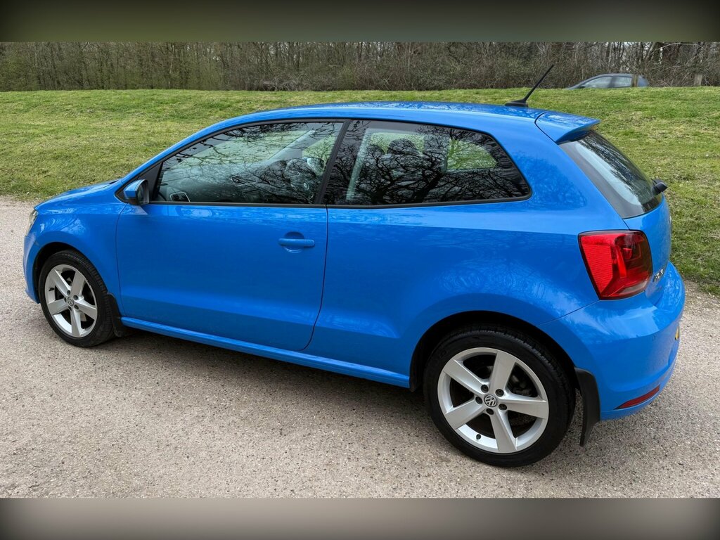 Volkswagen Polo 1.2 Tsi Bluemotion Tech Sel Euro 6 Ss PF14TGO Blue #6