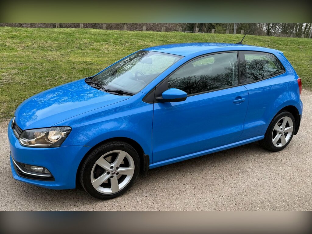 Volkswagen Polo 1.2 Tsi Bluemotion Tech Sel Euro 6 Ss PF14TGO Blue #4