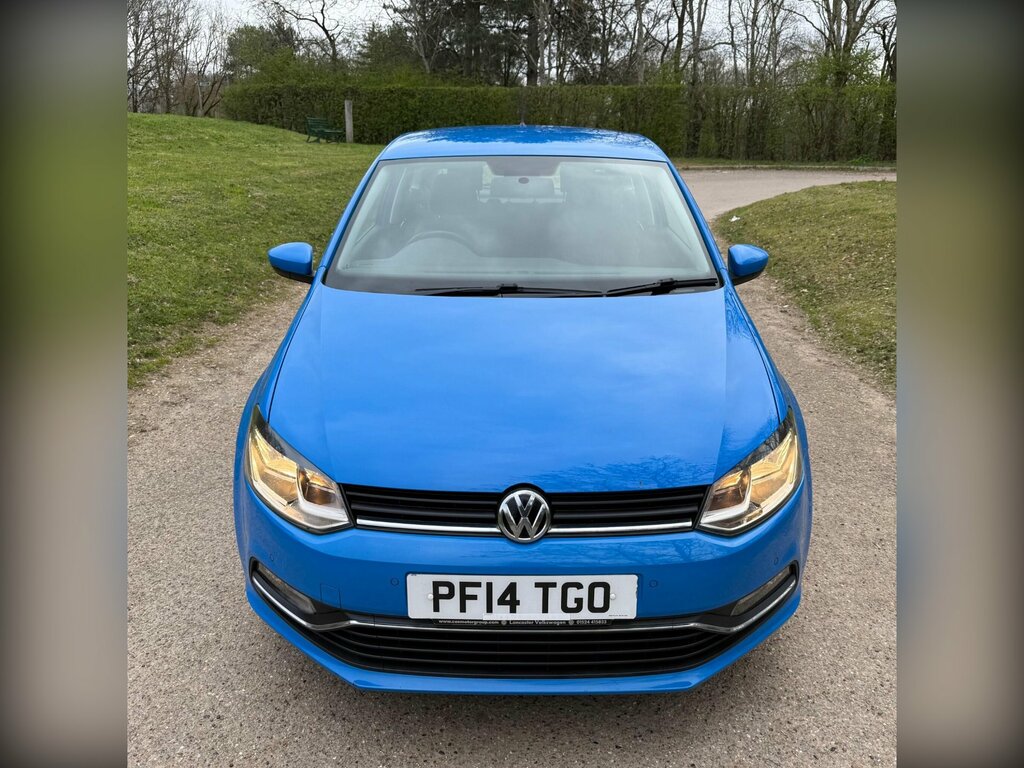 Volkswagen Polo 1.2 Tsi Bluemotion Tech Sel Euro 6 Ss PF14TGO Blue #2