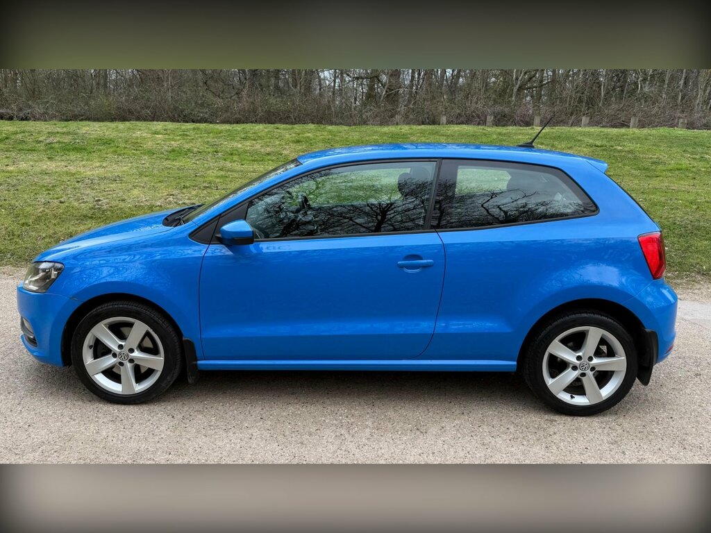 Volkswagen Polo 1.2 Tsi Bluemotion Tech Sel Euro 6 Ss PF14TGO Blue #5