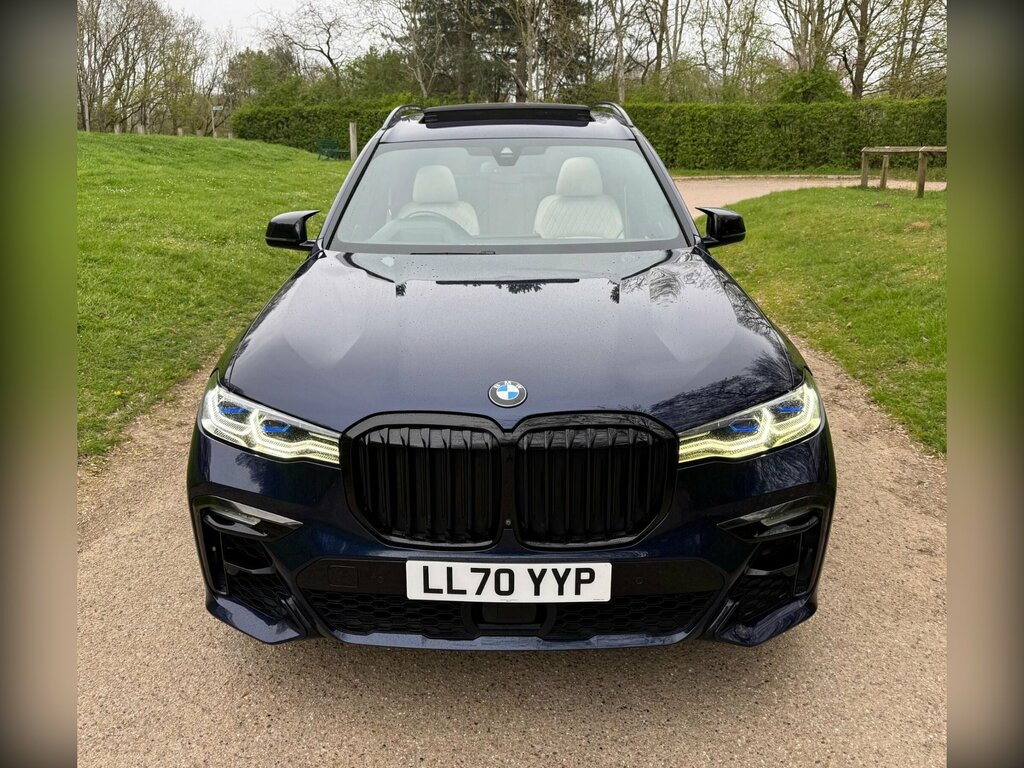 BMW X7 3.0 40D Mht M Sport Xdrive Euro 6 Ss LL70YYP Blue #2