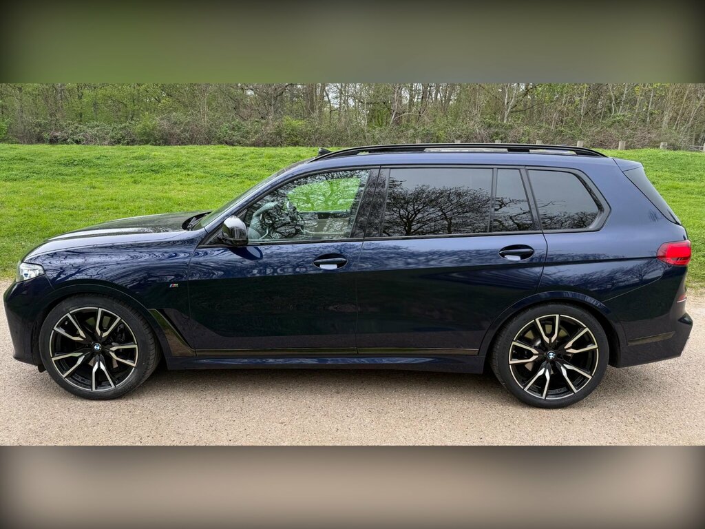 BMW X7 3.0 40D Mht M Sport Xdrive Euro 6 Ss LL70YYP Blue #5