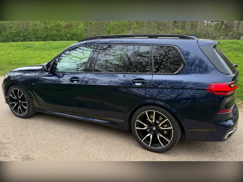 BMW X7 3.0 40D Mht M Sport Xdrive Euro 6 Ss LL70YYP Blue #6