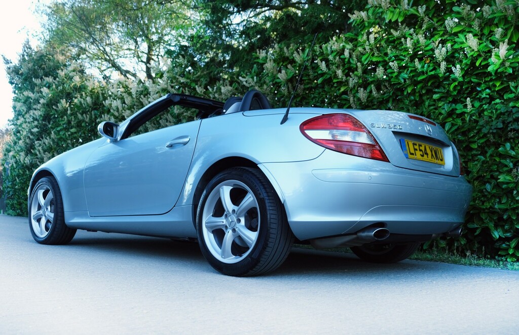 Mercedes-Benz SLK Convertible 3.5 Slk350 2004 Silver #5