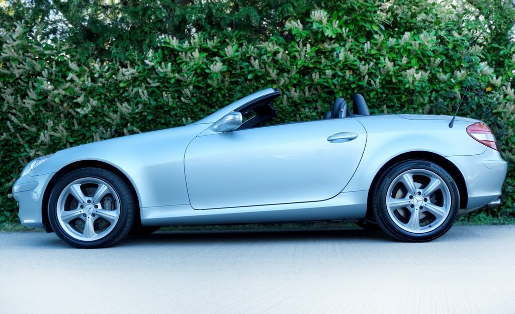 Mercedes-Benz SLK Convertible 3.5 Slk350 2004 Silver #6