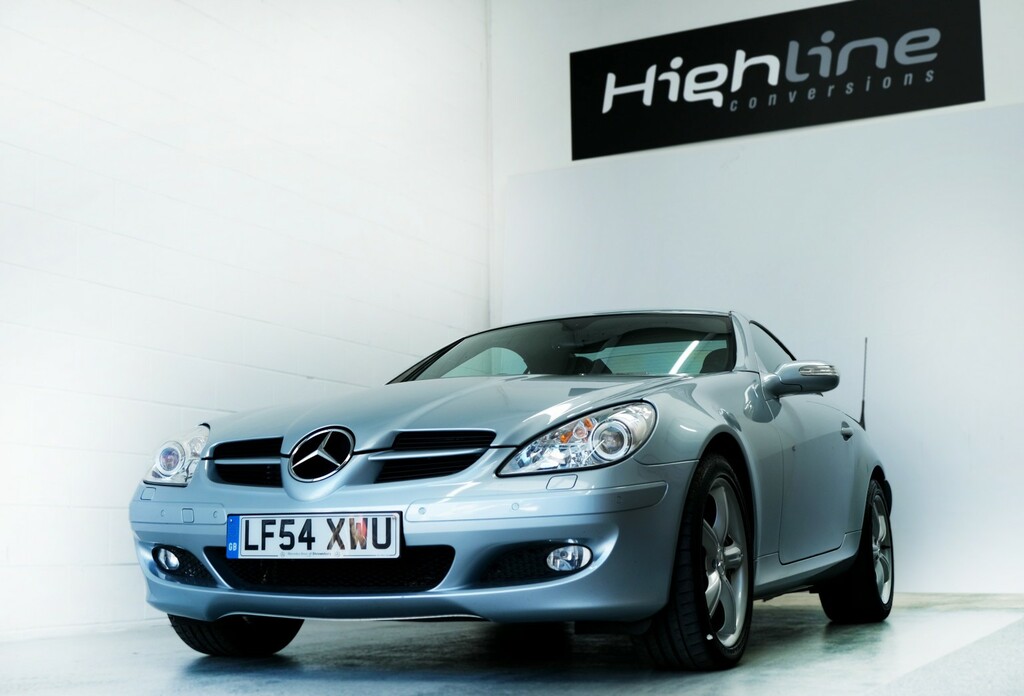 Mercedes-Benz SLK Convertible 3.5 Slk350 2004 Silver #2