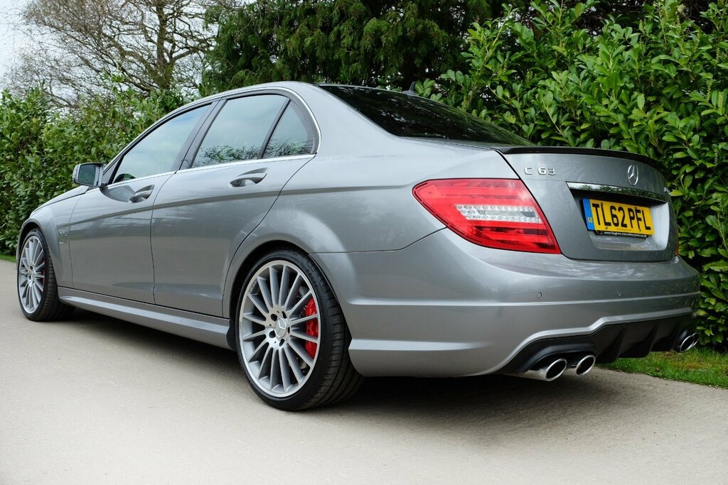Mercedes-Benz C Class Saloon C63 Amg Speedshift Mct C63 Amg 2012 Silver #6