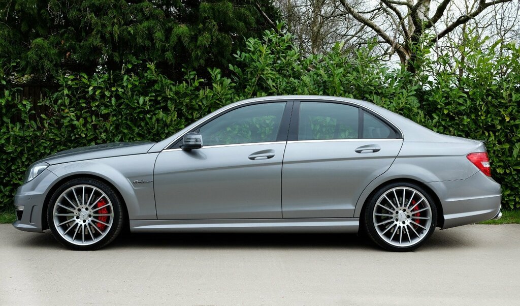 Mercedes-Benz C Class Saloon C63 Amg Speedshift Mct C63 Amg 2012 Silver #5