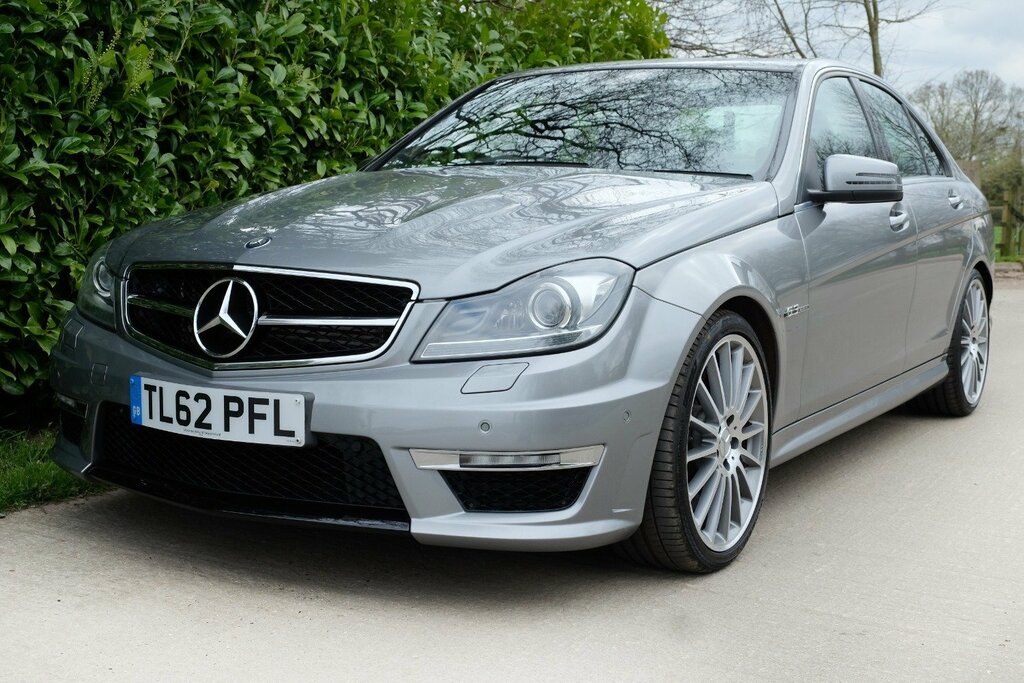 Mercedes-Benz C Class Saloon C63 Amg Speedshift Mct C63 Amg 2012 Silver #2