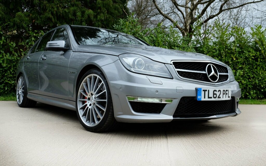 Mercedes-Benz C Class Saloon C63 Amg Speedshift Mct C63 Amg 2012 Silver
