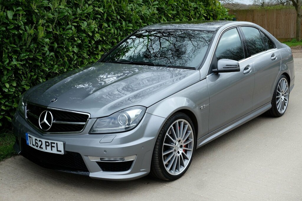 Mercedes-Benz C Class Saloon C63 Amg Speedshift Mct C63 Amg 2012 Silver #4