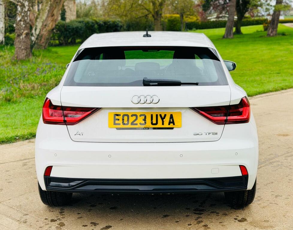 Audi A1 Hatchback 1.0 Tfsi 30 Sport Sportback S Tronic Eur EO23UYA White #4