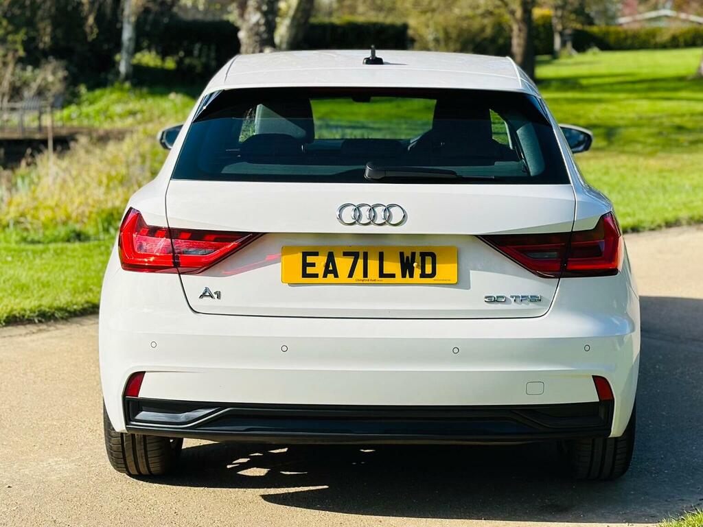 Audi A1 Hatchback 1.0 Tfsi 30 Sport Sportback Euro 6 Ss EA71LWD White #4