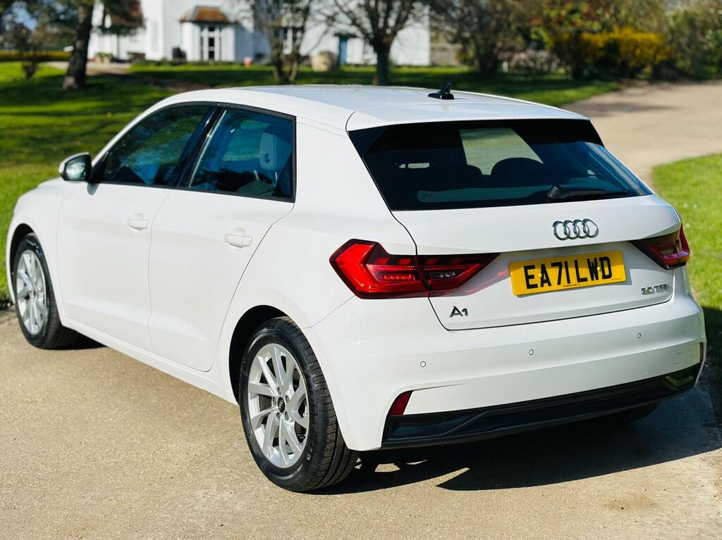 Audi A1 Hatchback 1.0 Tfsi 30 Sport Sportback Euro 6 Ss EA71LWD White #5
