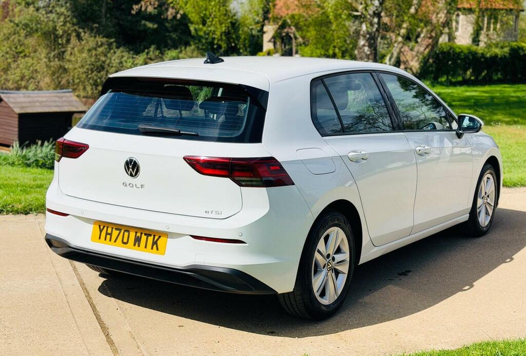 Volkswagen Golf Hatchback 1.5 Etsi Mhev Life Dsg Euro 6 Ss YH70WTK White #3