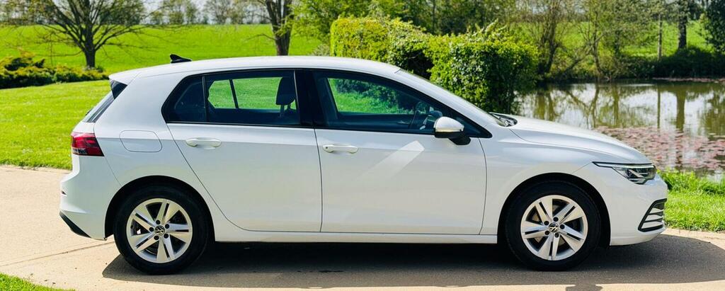 Volkswagen Golf Hatchback 1.5 Etsi Mhev Life Dsg Euro 6 Ss YH70WTK White #2