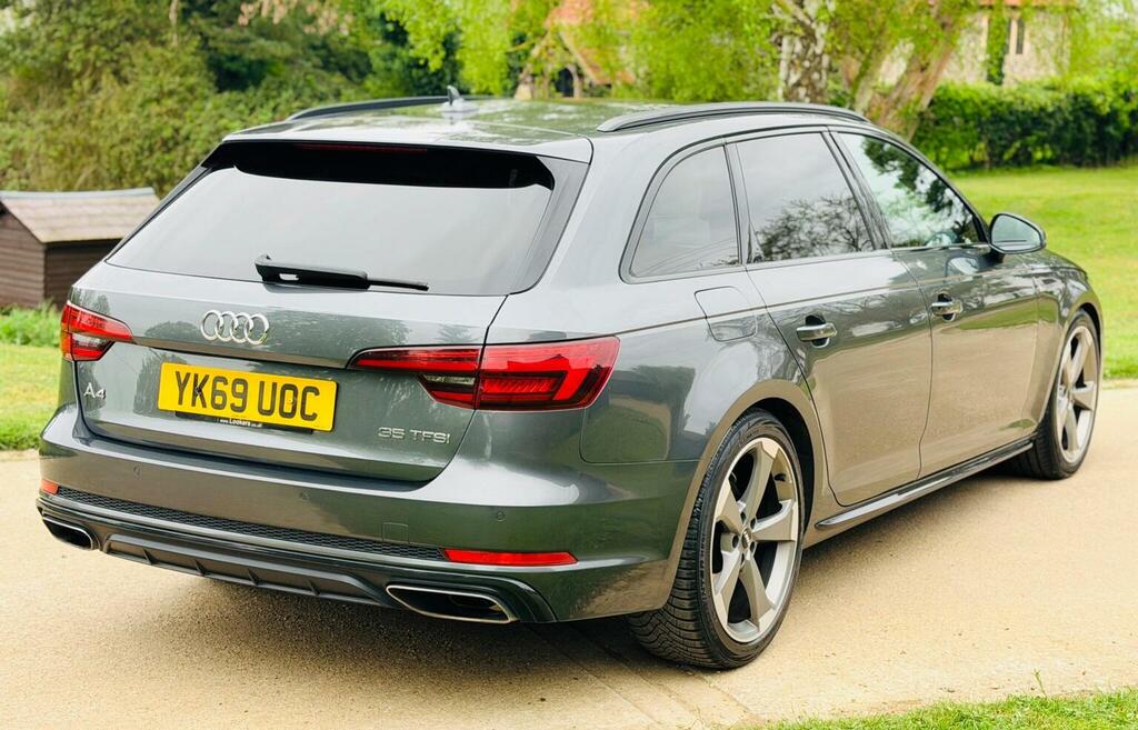 Audi A4 Avant Estate 2.0 Tfsi 35 Black Edition S Tronic Euro 6 YK69UOC Grey #3