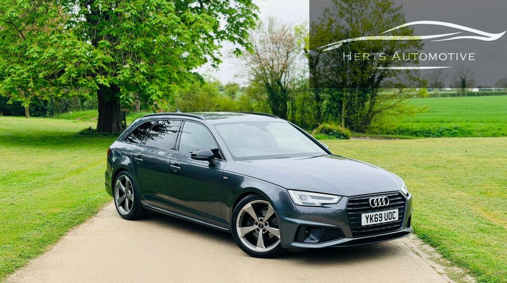 Audi A4 Avant Estate 2.0 Tfsi 35 Black Edition S Tronic Euro 6 Grey