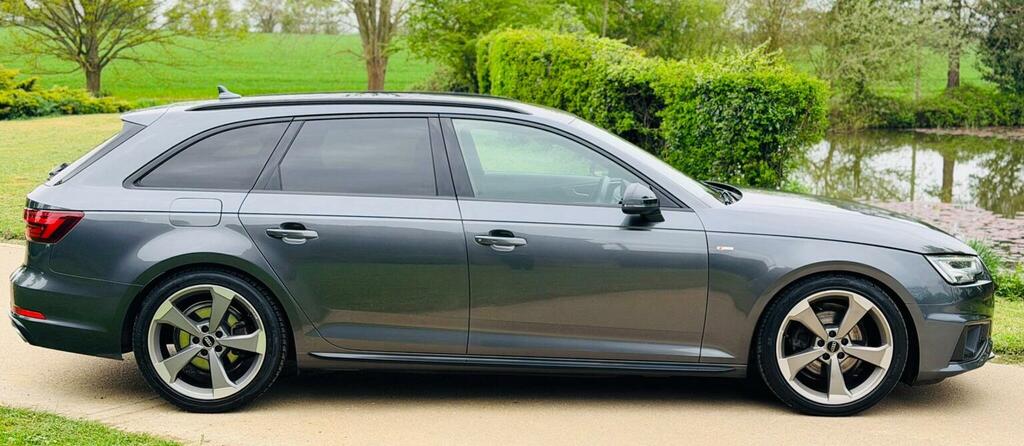 Audi A4 Avant Estate 2.0 Tfsi 35 Black Edition S Tronic Euro 6 YK69UOC Grey #2
