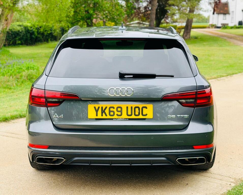 Audi A4 Avant Estate 2.0 Tfsi 35 Black Edition S Tronic Euro 6 YK69UOC Grey #4