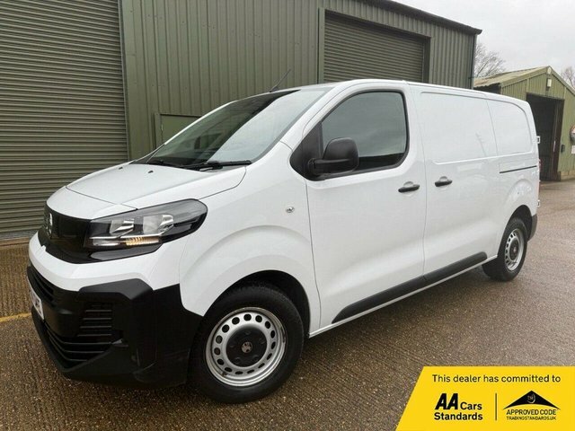 Vauxhall Vivaro 1.5 Turbo D Prime Panel Van 6Dr Swb White