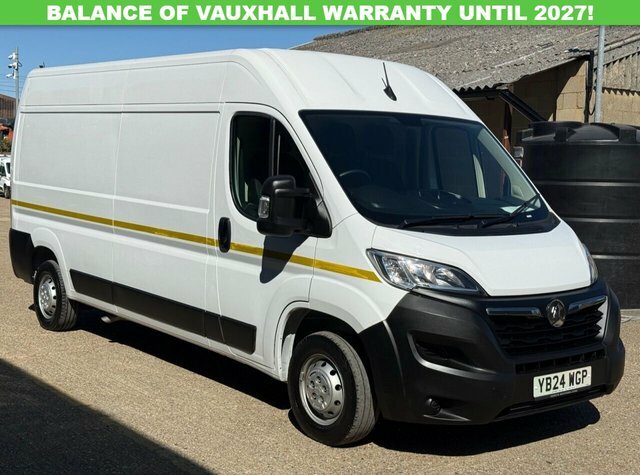 Vauxhall Movano 2.2 Cdti 3500 Biturbo Prime Panel Van M YB24WGP White #5