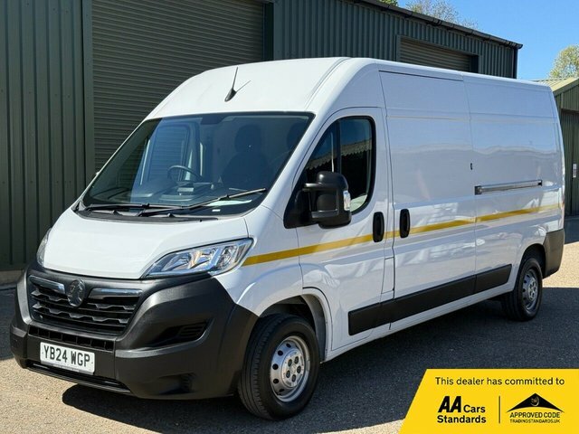 Vauxhall Movano 2.2 Cdti 3500 Biturbo Prime Panel Van M White
