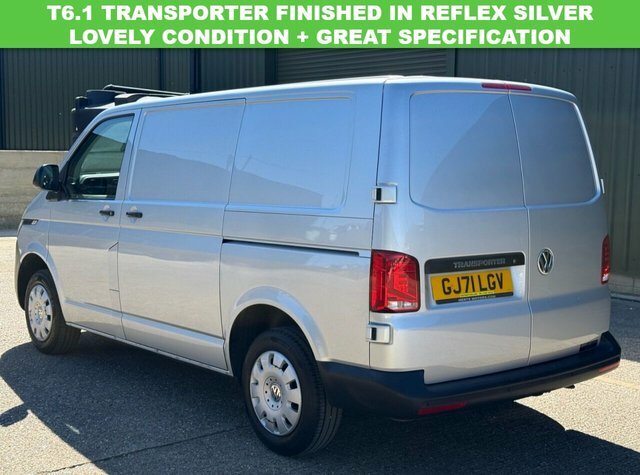 Volkswagen Transporter 2.0 Tdi T28 Startline Panel Van GJ71LGV Silver #5