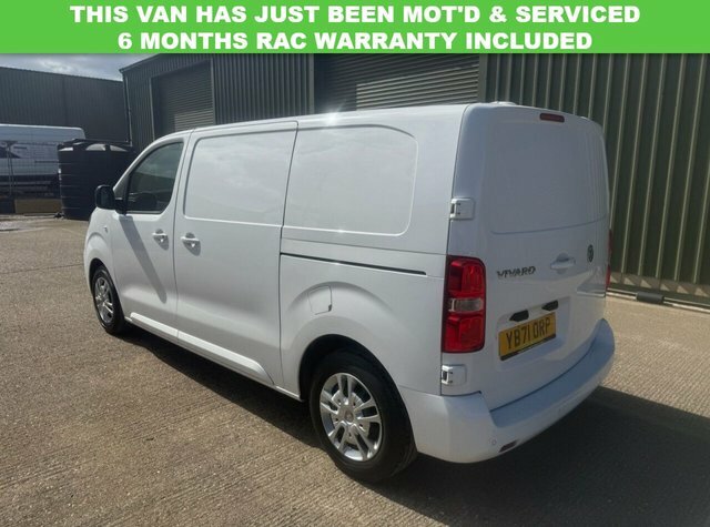 Vauxhall Vivaro 1.5 Turbo D 2700 Sportive Panel Van Man YB71ORP White #6