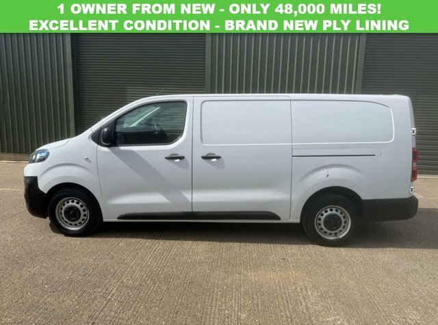 Citroen Dispatch 1.5 Bluehdi 1000 Enterprise Pro XL Panel Van 6Dr D WP72UMJ White #5