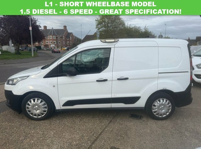 Ford Transit Connect 1.5 220 Ecoblue Panel Van L1 Eur White #5