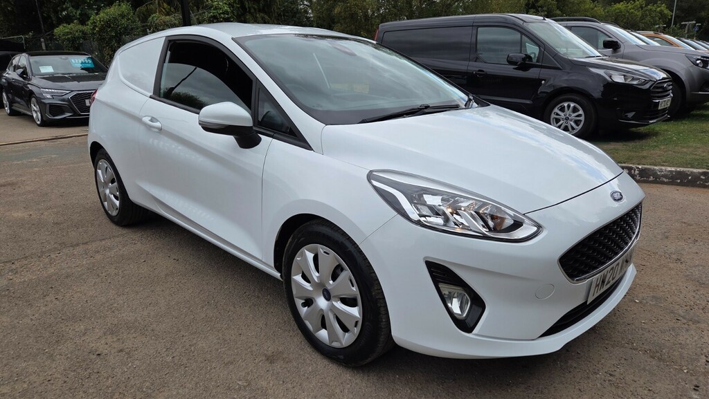 Ford Fiesta 1.5 Tdci Van HW20WNN White #5