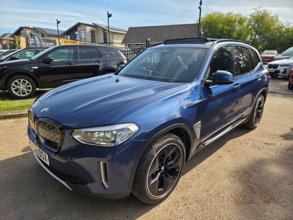 BMW iX3 210Kw Premier Edition 80Kwh FG71DSX Blue #3
