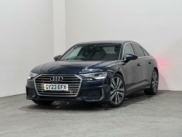 Audi A6 Saloon 2.0 Tfsi 40 S Line Saloon S Tronic Euro GY23EFX Blue #6