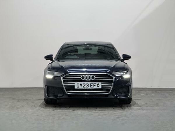 Audi A6 Saloon 2.0 Tfsi 40 S Line Saloon S Tronic Euro GY23EFX Blue #3