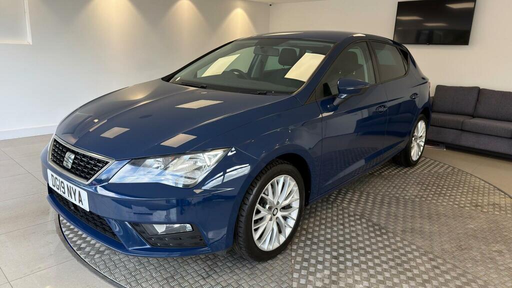 Seat Leon Hatchback 1.6 Tdi Se Dynamic Dsg Euro 6 Ss Blue #2