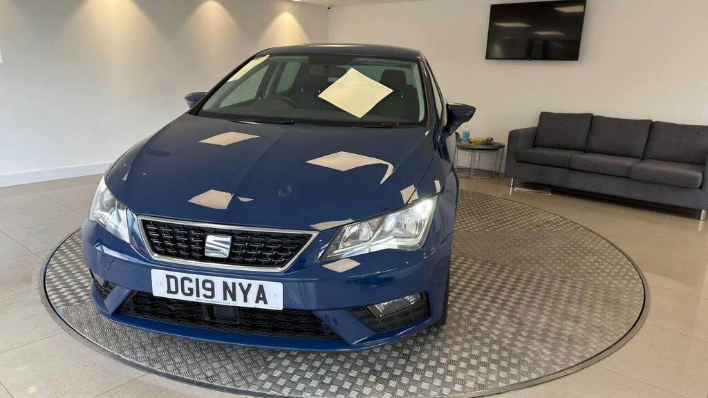 Seat Leon Hatchback 1.6 Tdi Se Dynamic Dsg Euro 6 Ss Blue #4