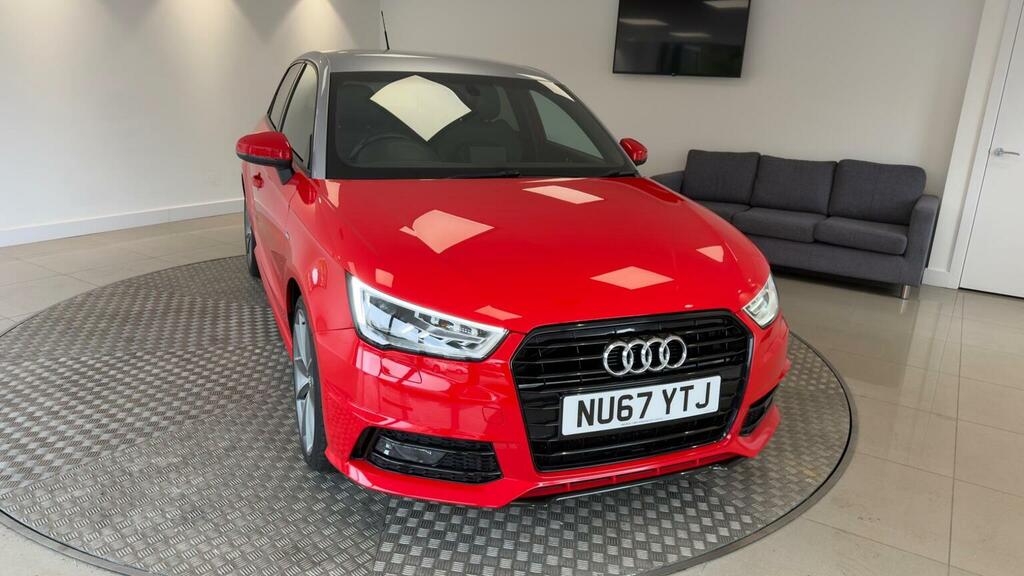 Audi A1 Hatchback 1.6 Tdi Black Edition Sportback Euro 6 Red #3