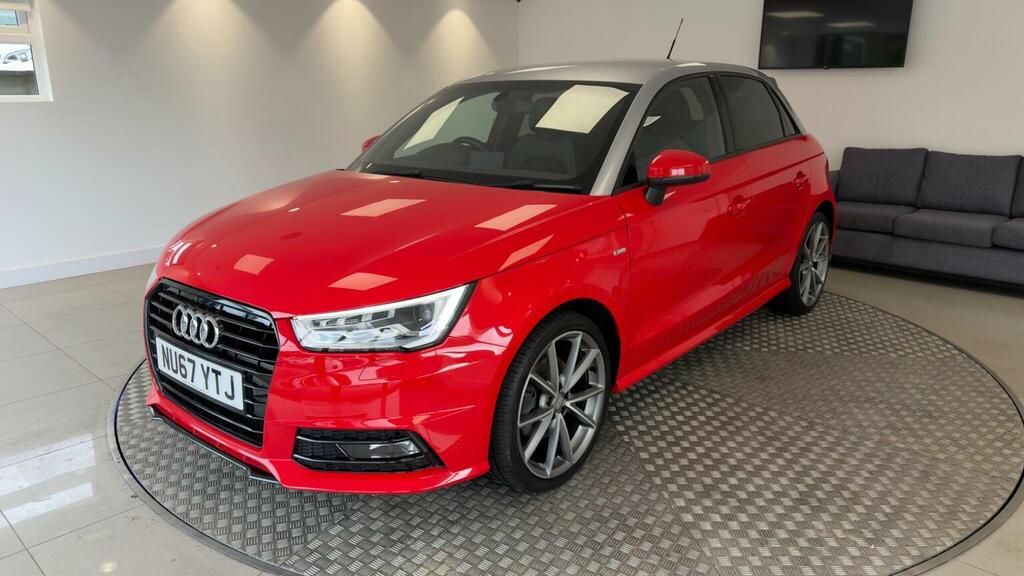 Audi A1 Hatchback 1.6 Tdi Black Edition Sportback Euro 6 Red #2
