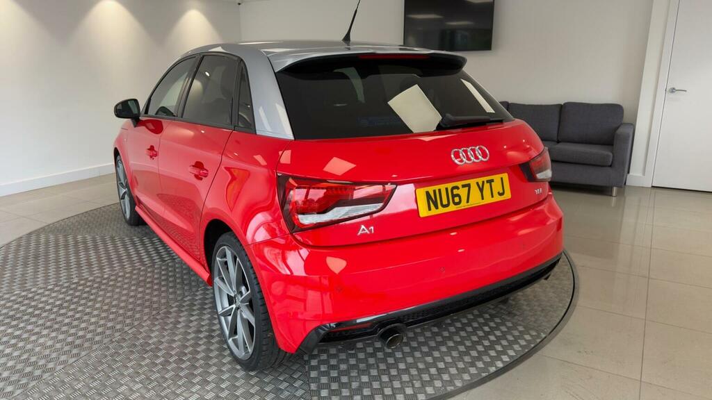 Audi A1 Hatchback 1.6 Tdi Black Edition Sportback Euro 6 Red #6